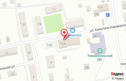 Супермаркет Пятёрочка в Ульяновске на карте