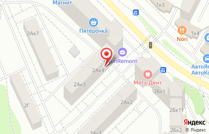 Центр по уходу и присмотру за детьми Умничка на улице Чернышевского на карте