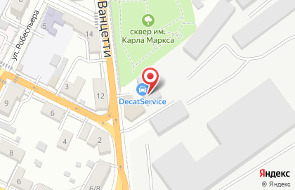 Автосервис DecatService на карте