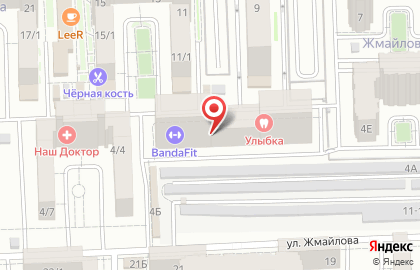 Булат на улице Жмайлова на карте