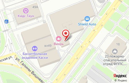 Автошкола Легион на Салтыковской улице на карте