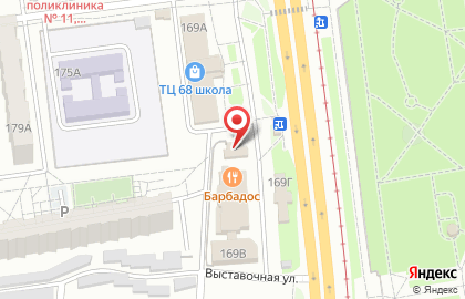 Служба доставки Уминаки на Краснореченской улице на карте