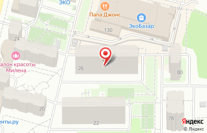 Стоматологическая клиника МедСтар на Калужской улице на карте