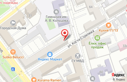 Магазин кондитерских изделий Сластена на Плехановской улице на карте