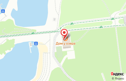 Кафе Дом у озера на карте