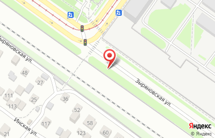 Агентство недвижимости Перспектива24 на Зыряновской на карте