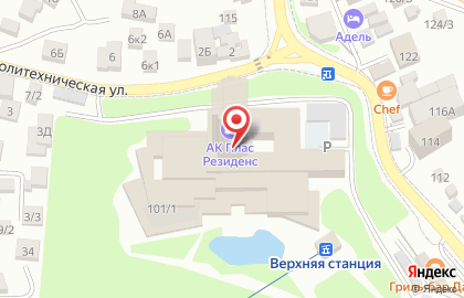 Парк-отель Plus Residence на карте