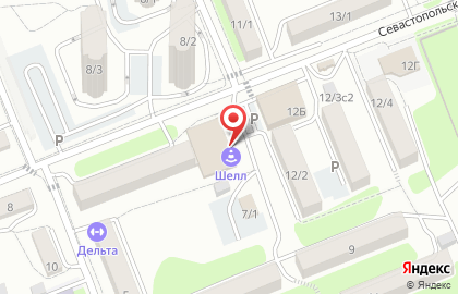 Пивомаркет.рус на Севастопольской улице на карте