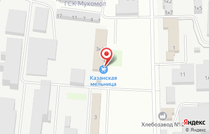 Торгово-производственная фирма Казанская мельница на карте