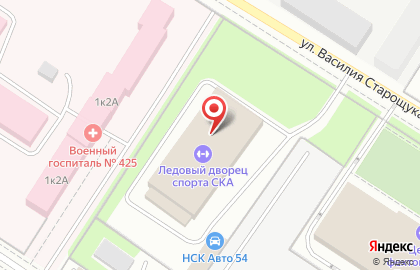 СКА на Воинской улице на карте