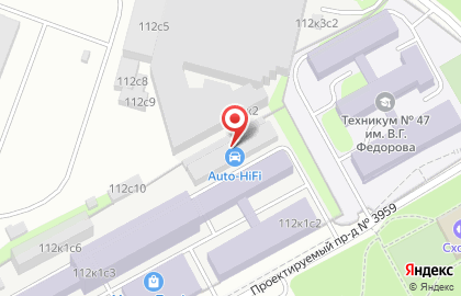 Торгово-установочный центр Auto-Hifi на карте