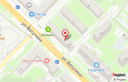 Салон красоты Надежда на площади Карла Маркса на карте