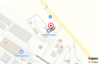 Строительный супермаркет Ремонтека на карте