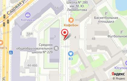 Визовый центр Колумб на Садовой улице на карте