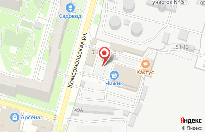 Магазин бытовой химии Ромашка на карте