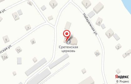 Храм Сретения Господня, с. Ляды на карте