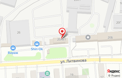 СанТехЛюкс в Октябрьском районе на карте
