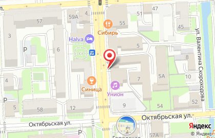 Управление экономической безопасности и противодействия коррупции УМВД России по Липецкой области на карте