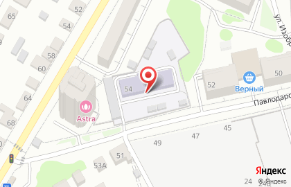 Детский сад №257 на Павлодарской улице на карте