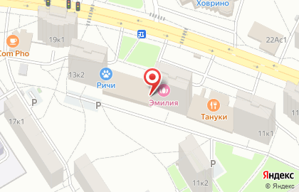 Мастерская бытовых услуг на Петрозаводской улице на карте