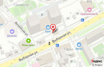 Кафе-пекарня Пеку-Пеку в Октябрьском районе на карте