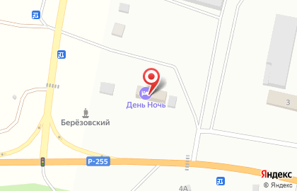 Гостиница День Ночь на карте