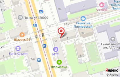 Магазин Мастера крепких традиций на Пионерской улице на карте