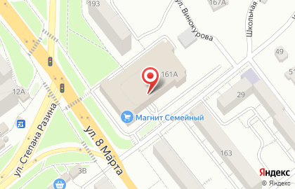 Православная лавка, Храм Архангела Михаила на улице 8 Марта на карте