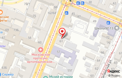 Лото'с на улице Фрунзе на карте