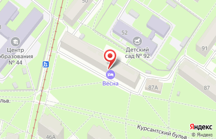 Мини-отель Vesna на карте