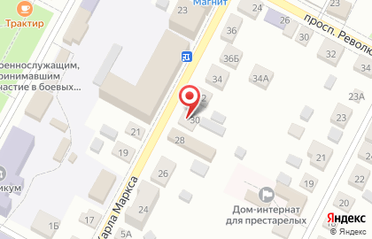 Детский магазин Модные детки, детский магазин на улице К.Маркса на карте