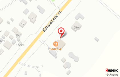 Залесье на карте