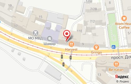 Ресторан Harvest на карте