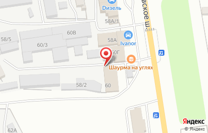 Автосервис в Туле на карте