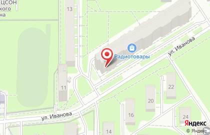 Сервис заказа поездок Везёт в Советском районе на карте