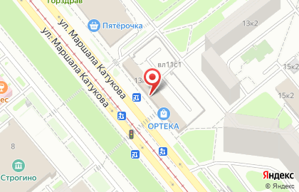 Мобил Элемент на улице Маршала Катукова на карте