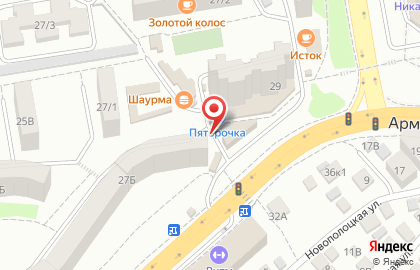 Киоск по продаже печатной продукции РостДонПечать на проспекте Королёва на карте