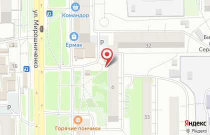 Магазин Чистюля на улице Мирошниченко на карте