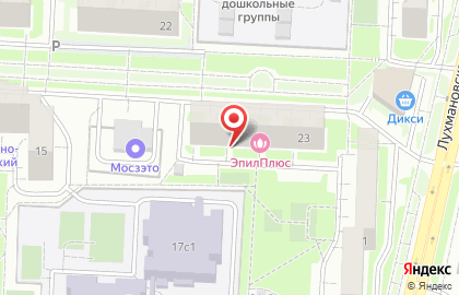 Московское Городское управление природными территориями на карте