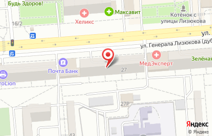 Магазин Наша Мама на улице Генерала Лизюкова на карте