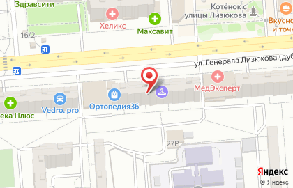 Парикмахерская Быстро Стрижка на улице Генерала Лизюкова на карте