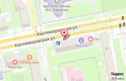 Сервисный центр по ремонту техники One Service Group на Кантемировской улице на карте