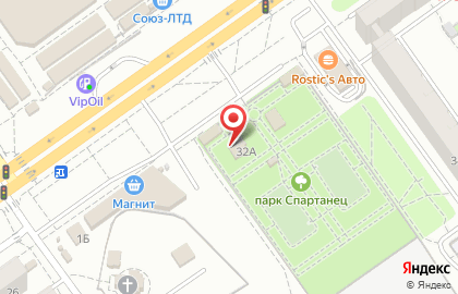 Творческий развлекательный центр Юлла в Тракторозаводском районе на карте