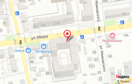 Торговая компания ТекстильОпт на улице Мира на карте