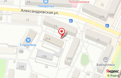 Жилкомсервис на Александровской улице на карте