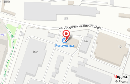 Мебельная компания ПроМебель на улице Академика Легостаева на карте
