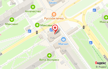 Торговый центр На Стрелковой на карте