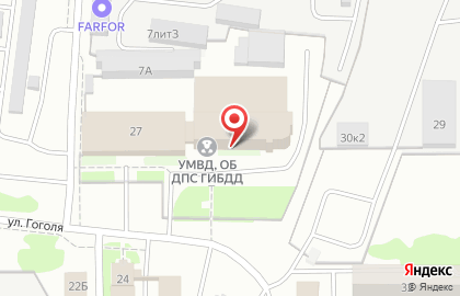 ГИБДД Городского УВД г. Ярославль на улице Журавлева на карте