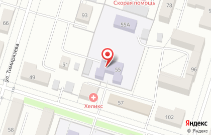 Детский сад Берёзка №139 на улице Энтузиастов на карте