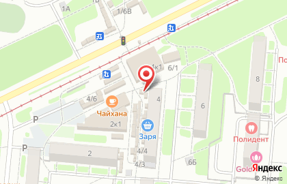 Магазин Milko-маркет в Центральном районе на карте